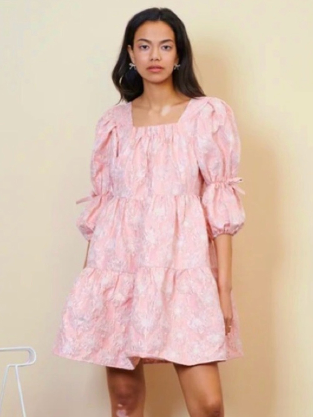 Sister Jane Sideline Jaquard Mini Dress